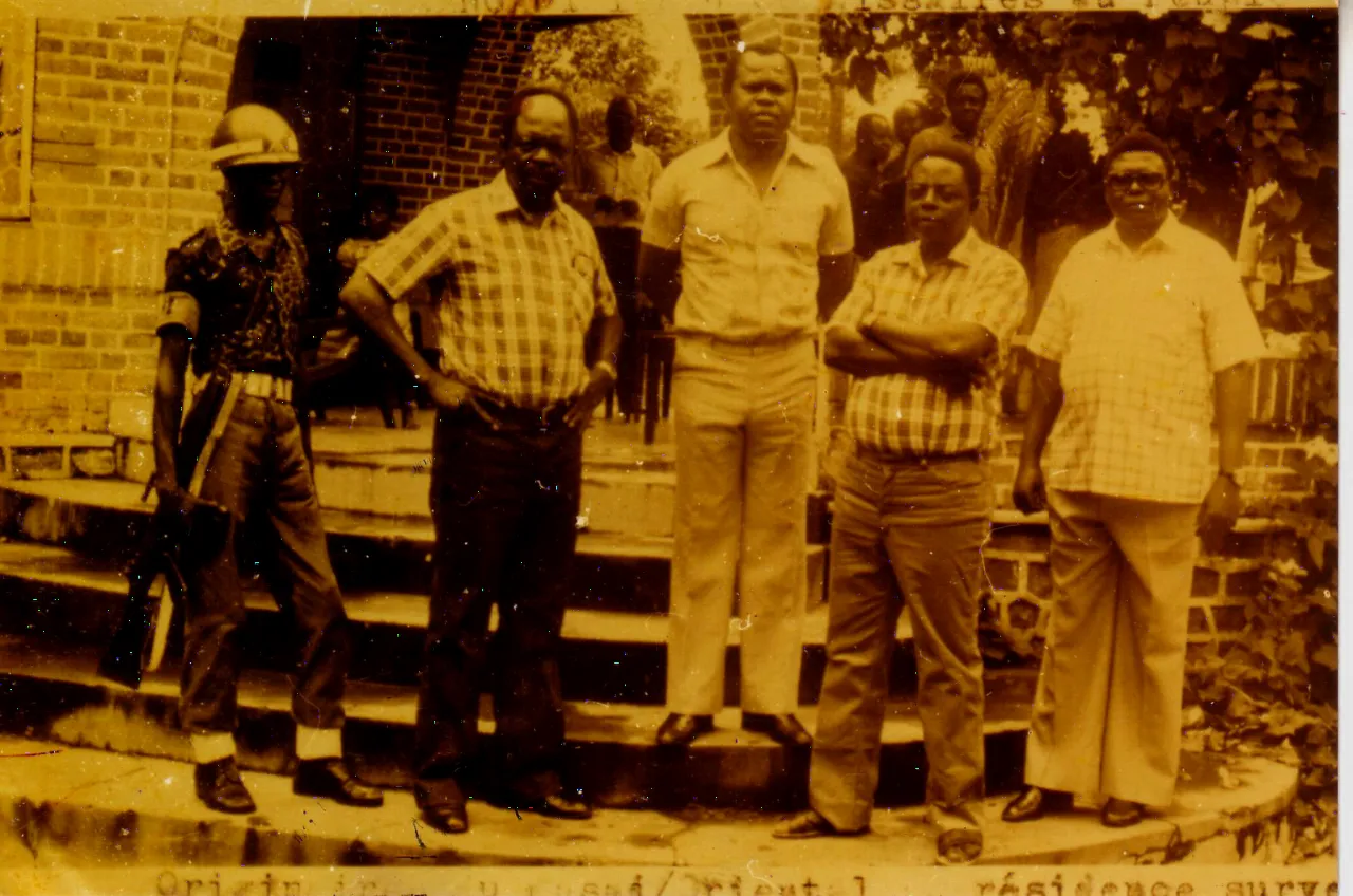 Makanda Mpinga, Étienne Tshisekedi, Joseph Ngalula et Kanana Tshongo détenus sous le régime Mobutu